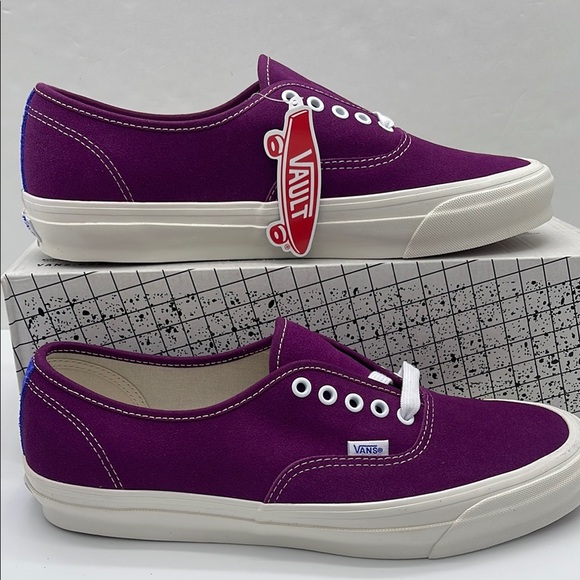 Vans Shoes - Vans Men’s Canvas Shoes Og Authentic L
Suede Dark Purple Sneakers 
VN0A4BV9DRV